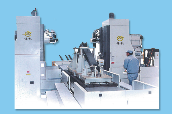 卧式雙(shuāng)面數控镗銑(xǐ)專用機床