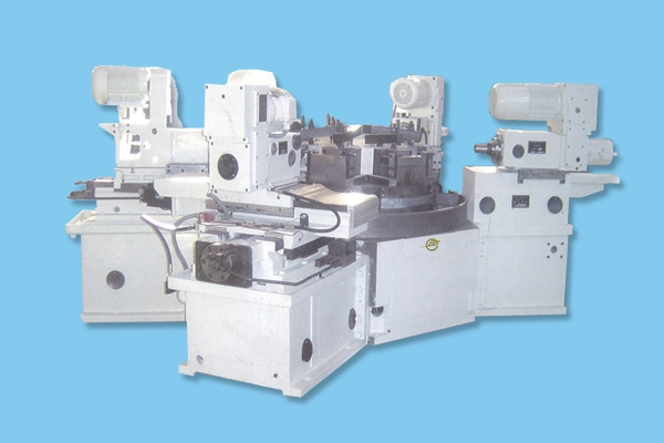 數控(kòng)六工位(wèi)回轉工(gong)作台組(zǔ)合機床(chuáng)